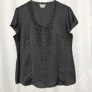 Van Heusen Charcoal Blouse
